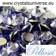 Klijais klijuojami kristalai „Pellosa“. „Tanzanite“ SS20
